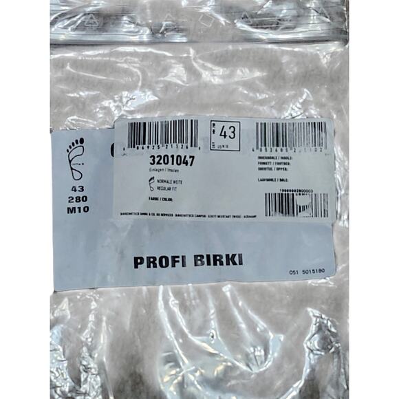 BIRKENSTOCK REPLACEMENT FOOTBED SUPER-BIRKI MEN'S 42 (9-9.5) - Picture 4 of 4